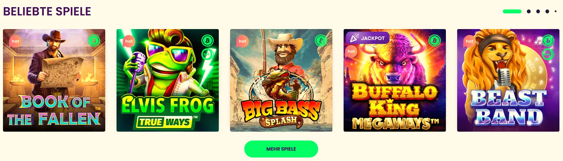 Freispiele und Top-Slots